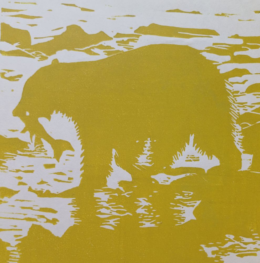 Mustard Yellow print