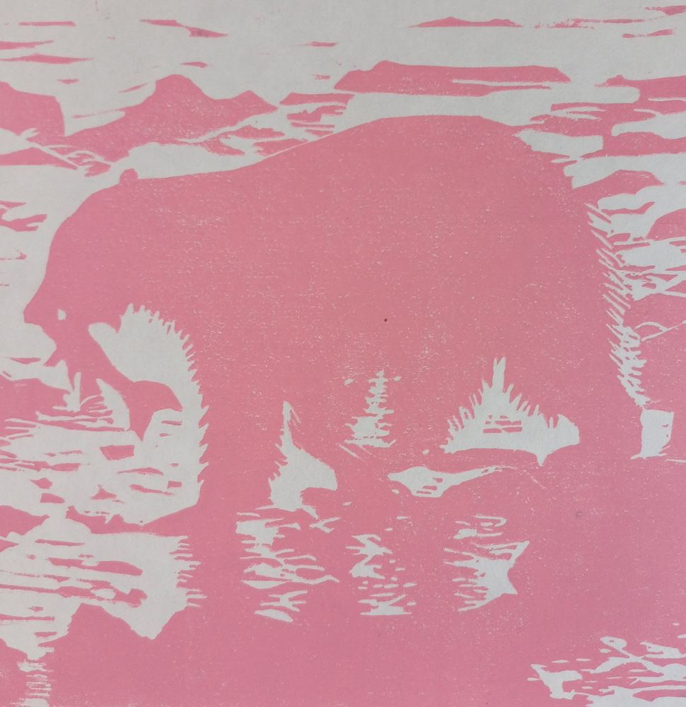 Soft Pink print