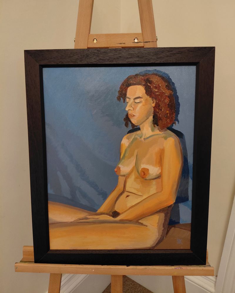Nude #3 - framed