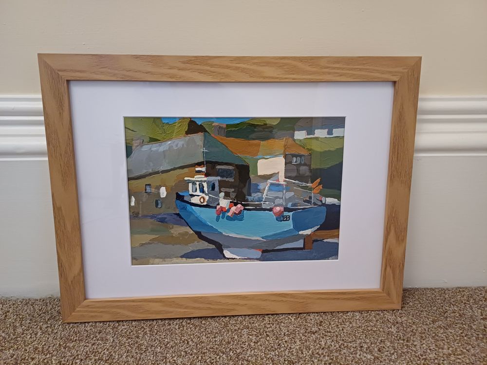Catch of the Day - framed