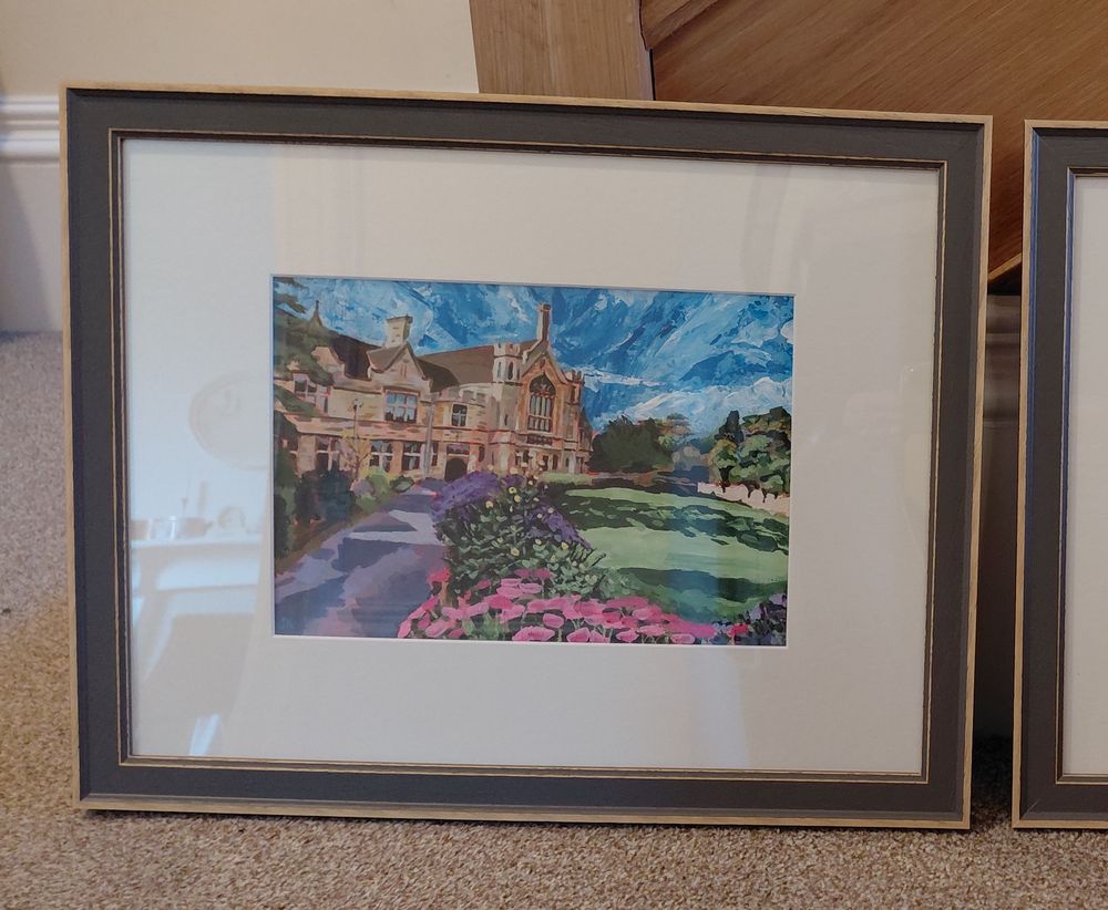 The Great Hall, Oundle - framed