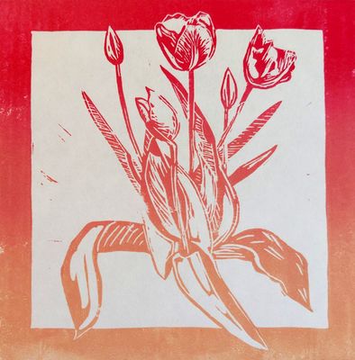 Tulips - Mother's Day, rainbow roll